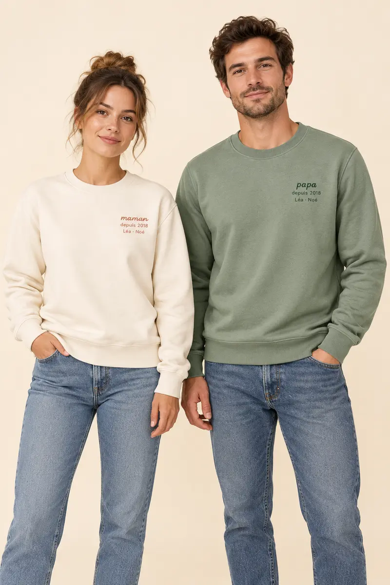 Duo depuis · aperçu porté sur mannequin humain